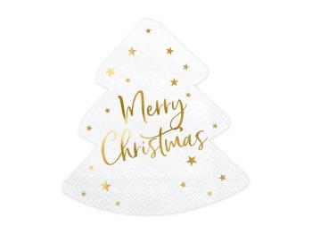 Christmas Tree Cut Out Napkins PartyDeco