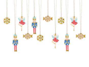 Nutcracker Gift Tags PartyDeco