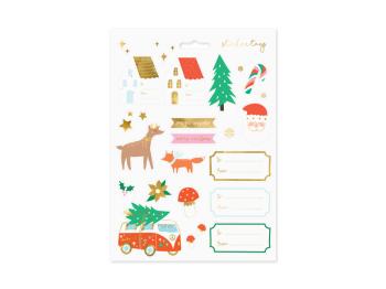 Winter Forest Stickers
