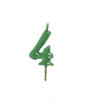 Candle 6cm nº4 - Green