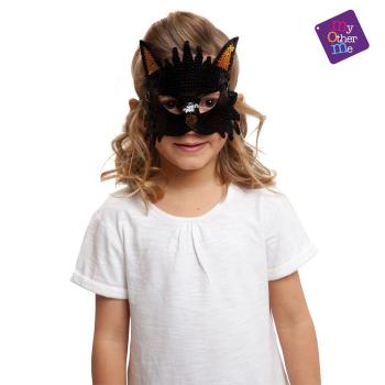 Sequin Cat Mask