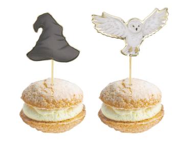 Wizard CupCake Toppers Tim e Puce