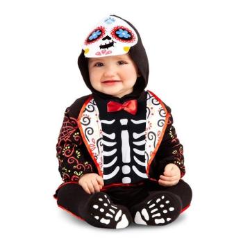 Day of the Dead Baby Costume 0-6 Months MOM