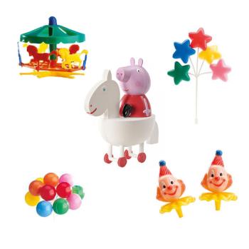 Peppa Pig Cake Kit with figures