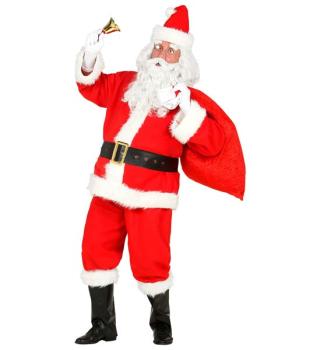 Red Santa Claus Costume - L-XL Widmann