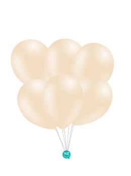6 Balões 32cm - Marfim