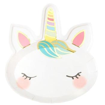 Unicorn Cut Out Plates Talking Tables