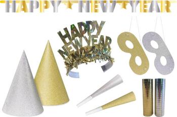 Happy New Year Glitter Party Set