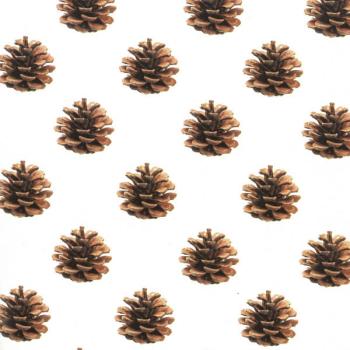 Pinecones Wrapping Paper Roll XiZ Party Supplies