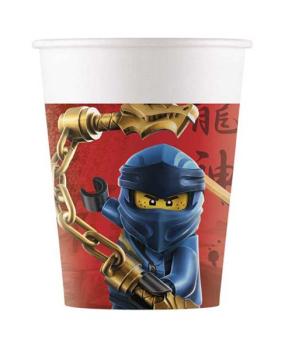 Lego Ninjago Cardboard Cups Decorata Party