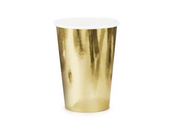 Metallic Gold Cups PartyDeco