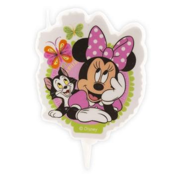 2D Minnie with Figaro Candle