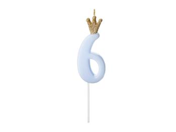 Príncipe Candle Nº6 - Blue PartyDeco