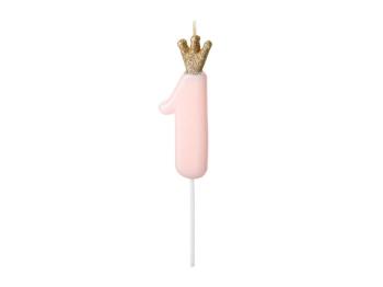 Princess Candle Nº1 - Pink PartyDeco