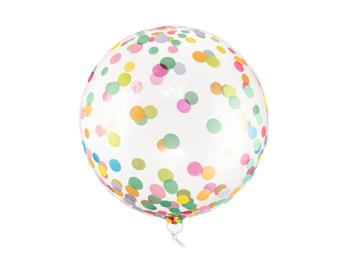 Crystal Foil Balloon Polka Dots Multiple colors