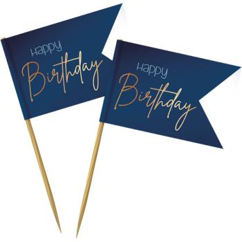 True Blue CupCake Toppers Folat