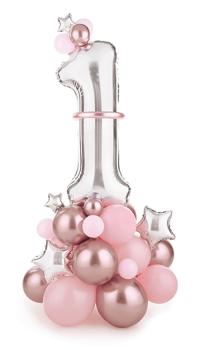 Nº1 Pink Balloon Bouquet PartyDeco