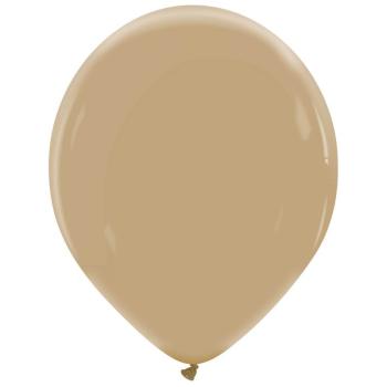 25 Balloons 36cm Natural - Moka