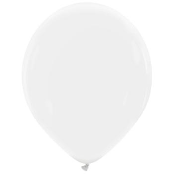 25 Balloons 36cm Natural - White
