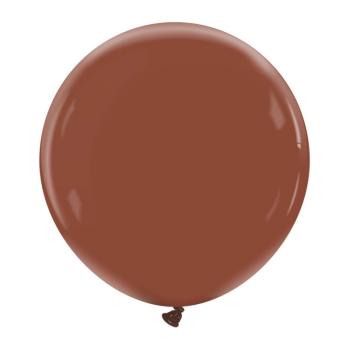 60cm Natural Balloon - Chocolate XiZ Party Supplies