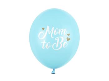 Mom to Be Latex Balloons - Blue