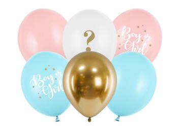 Boy or Girl Latex Balloons PartyDeco