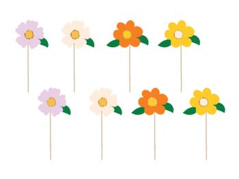 Cake Topper Flowers PartyDeco