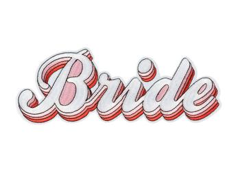 Bride Script Badge PartyDeco