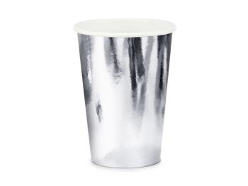 Metallic Silver Cups PartyDeco