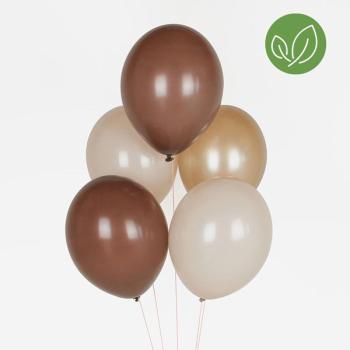 Brown Mix Balloons My Little Day