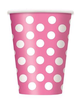 Pink Polka Dot Cups Unique