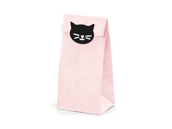 Pink Paper Bags with Cat PartyDeco