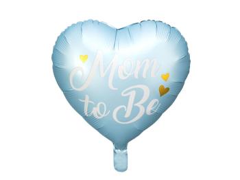 Mom to Be Foil Balloon - Blue PartyDeco