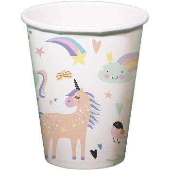 Unicorn and Rainbow Cups
