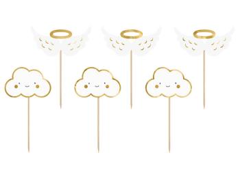 Clouds and Wings CupCake Toppers PartyDeco