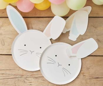 Bunny Plates with Colorful Ears GingerRay