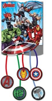 Pinhata Perfil Avengers Marvel Pequena Decorata Party