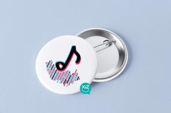 Music Party Badge