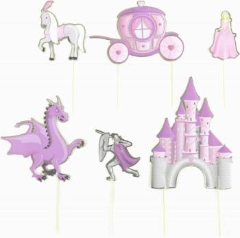 Princess Castle Cake Toppers