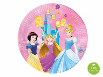 Paper Plates 23cm Princesses Live Your Story Decorata Party