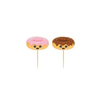 Donut CupCake Toppers Tim e Puce