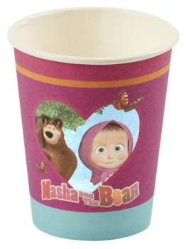 Masha and the Bear Party Cups Smiffys