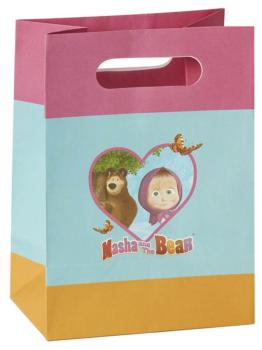Masha and the Bear Party Favor Bags Smiffys