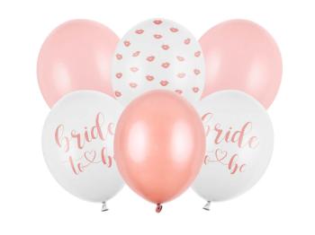 Bride to Be Beijinhos Latex Balloons - Pink