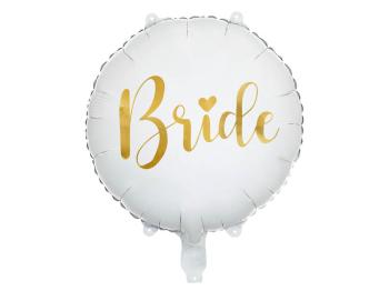 Foil Bride Balloon - Gold PartyDeco