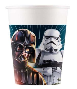 Star Wars Galaxy Cardboard Cups Decorata Party