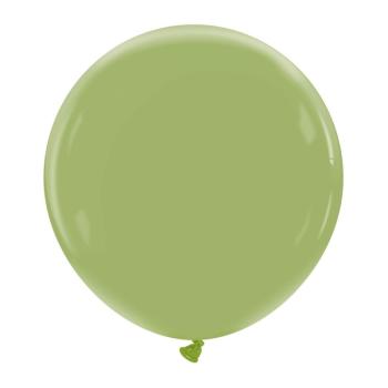 60cm Natural Balloon - Olive Green