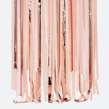Party Streamer Pink and Rose Gold
