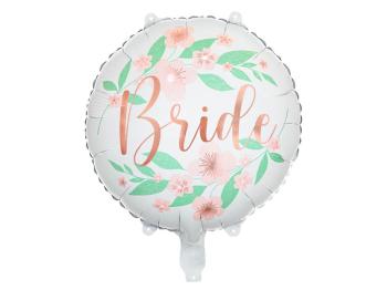Foil Floral Bride Balloon PartyDeco
