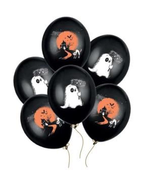 Ghost and Haunted House Latex Balloons PartyDeco